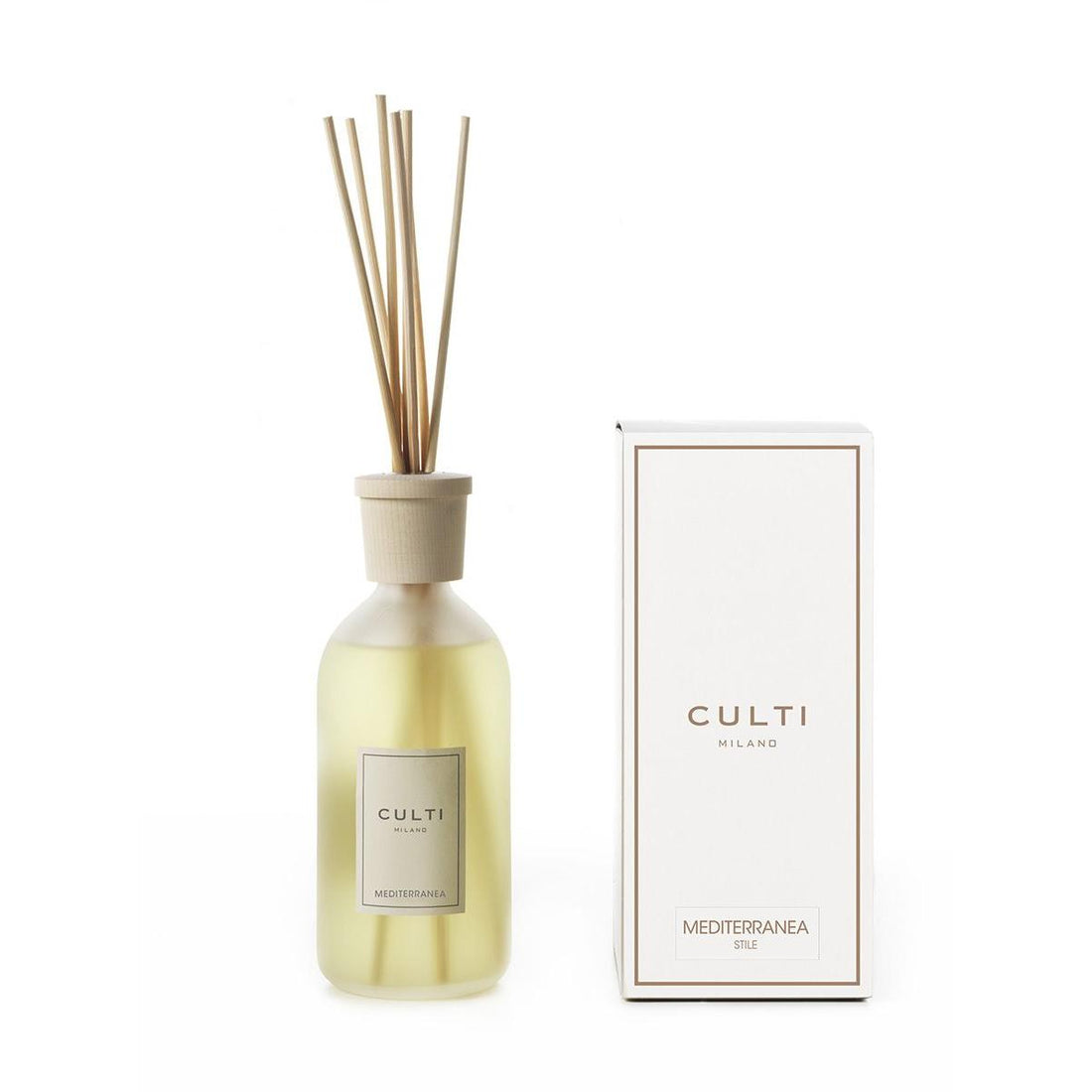 CULTI MILANO Mediterranean Style Diffuser Air Freshener with Sticks 500ml