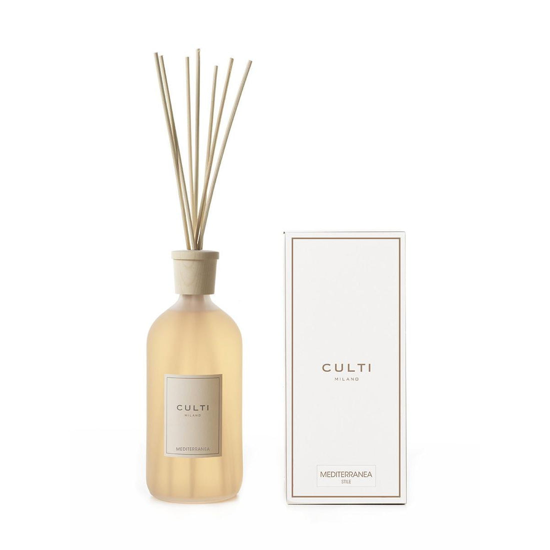 CULTI MILANO Mediterranean Style Diffuser Air Freshener with Sticks 1L