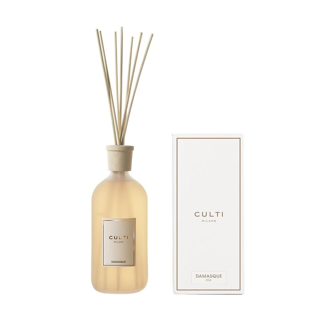 CULTI MILANO Style Diffuser Air Freshener with Sticks 1L Damasque