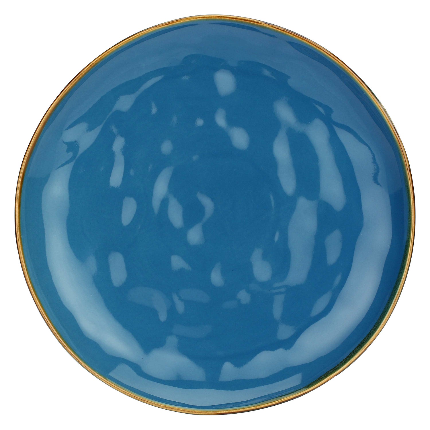 ROSE &amp;amp; TULIPS Concerto Dinner Plate Air Force Blue 27cm Set 4 Pieces Stoneware