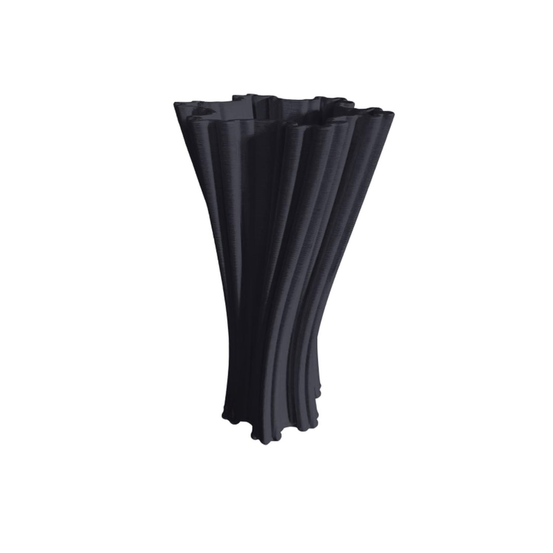 PALAIS ROYAL Vaso 3D Nero Forme 32cm Porcellana