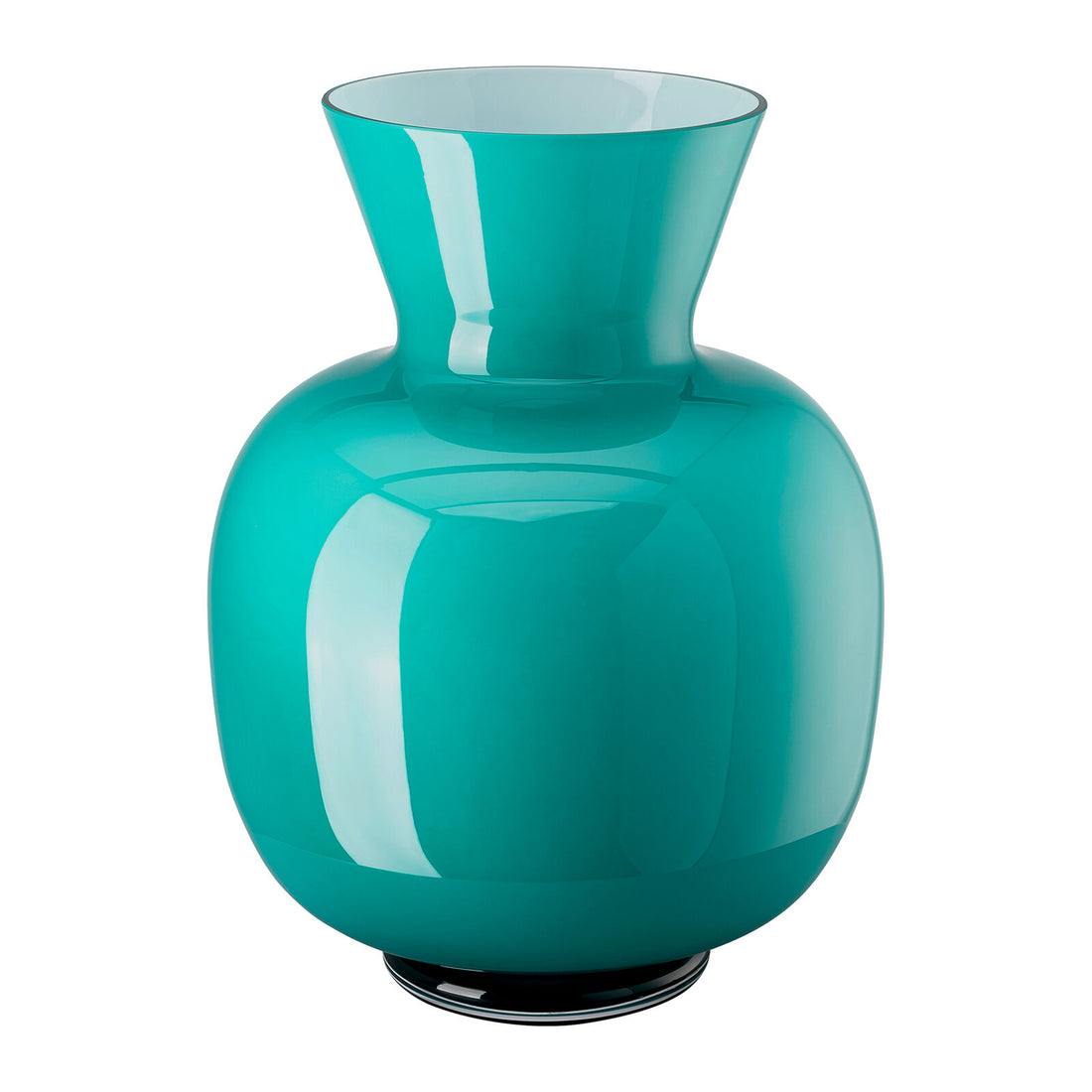 ROSENTHAL Anna Glass Vase 34cm Aqua Green