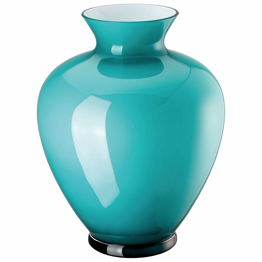 ROSENTHAL Gianna Vaso in Vetro 36cm Verde Acqua