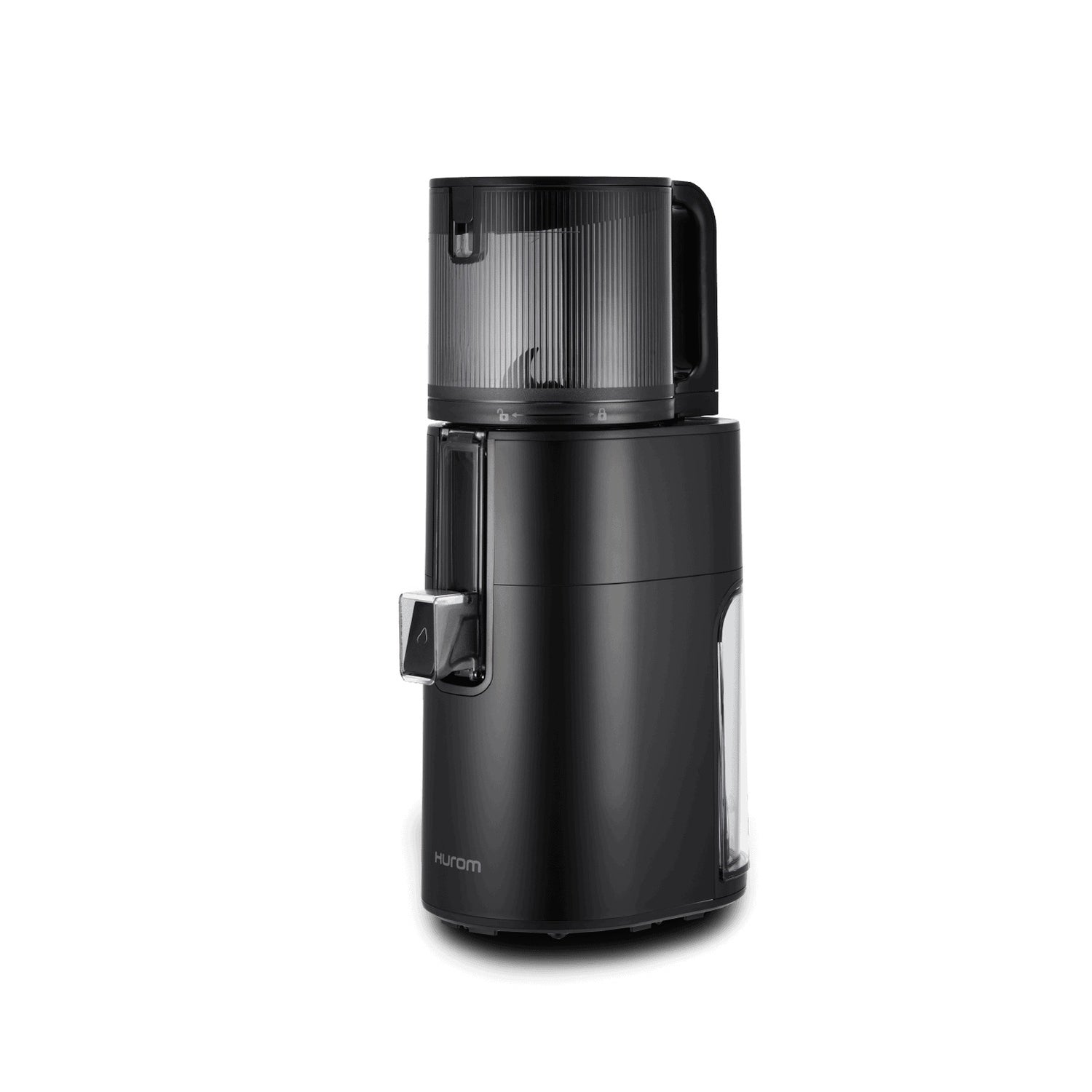 HUROM Estrattore di Succo Matte Black Nero Opaco H400