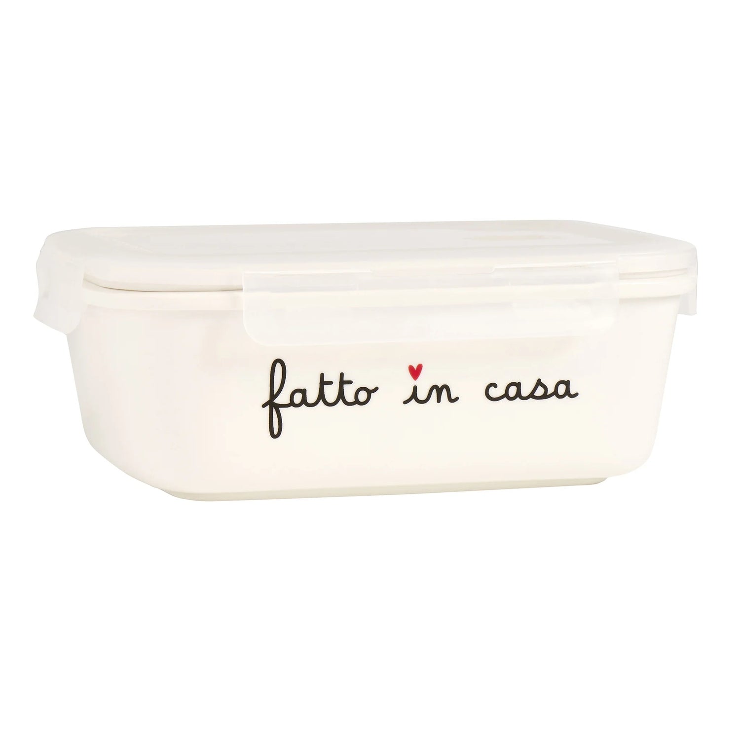 SIMPLE DAY Contenitore per Cibo Fatto in Casa 19,5x14,5cm Gres