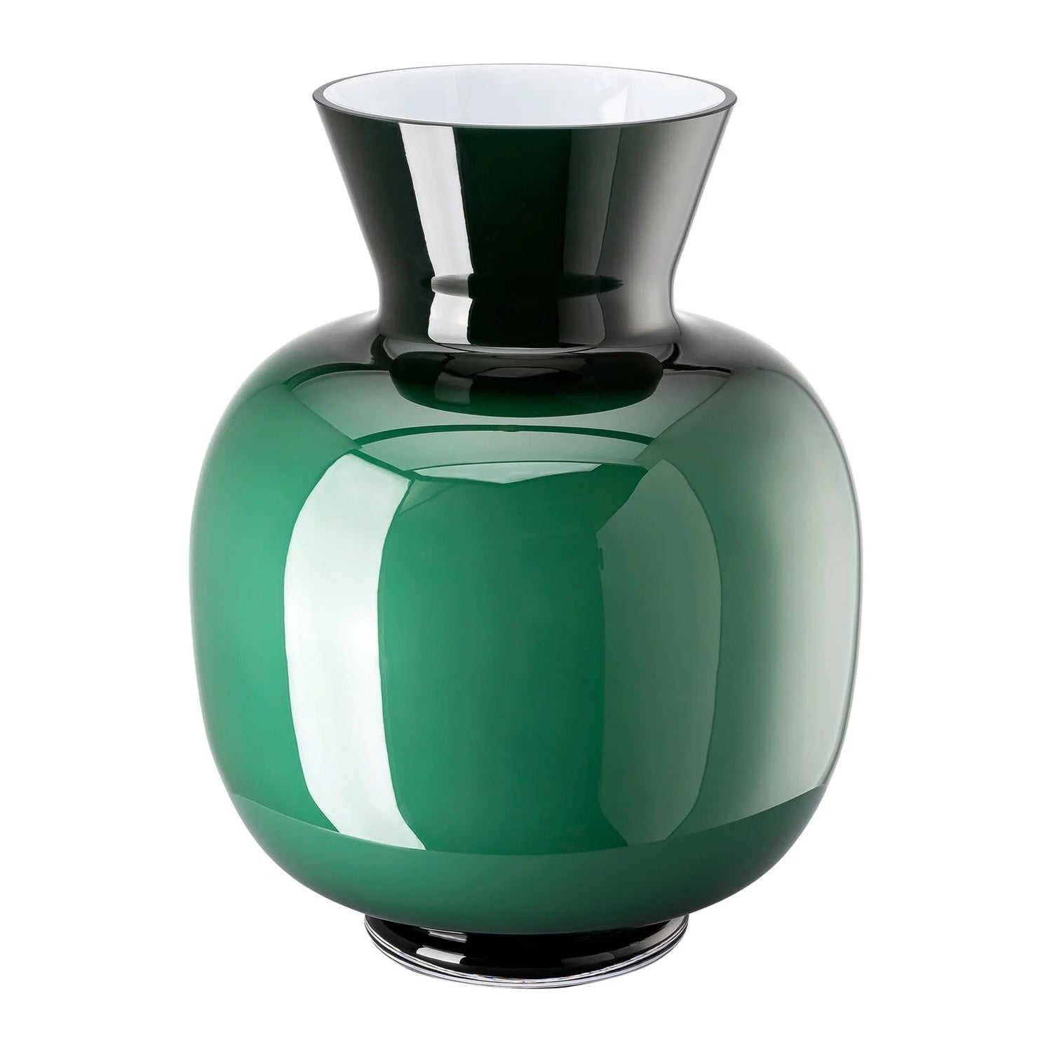 ROSENTHAL Anna Vaso in Vetro 34cm Verde