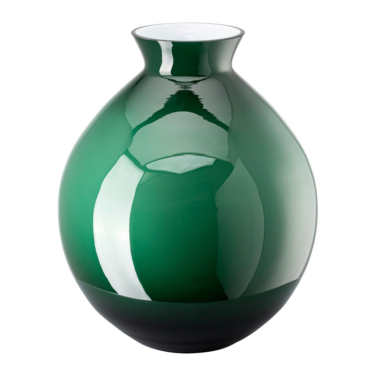 ROSENTHAL Silvana Vaso in Vetro 33cm Verde