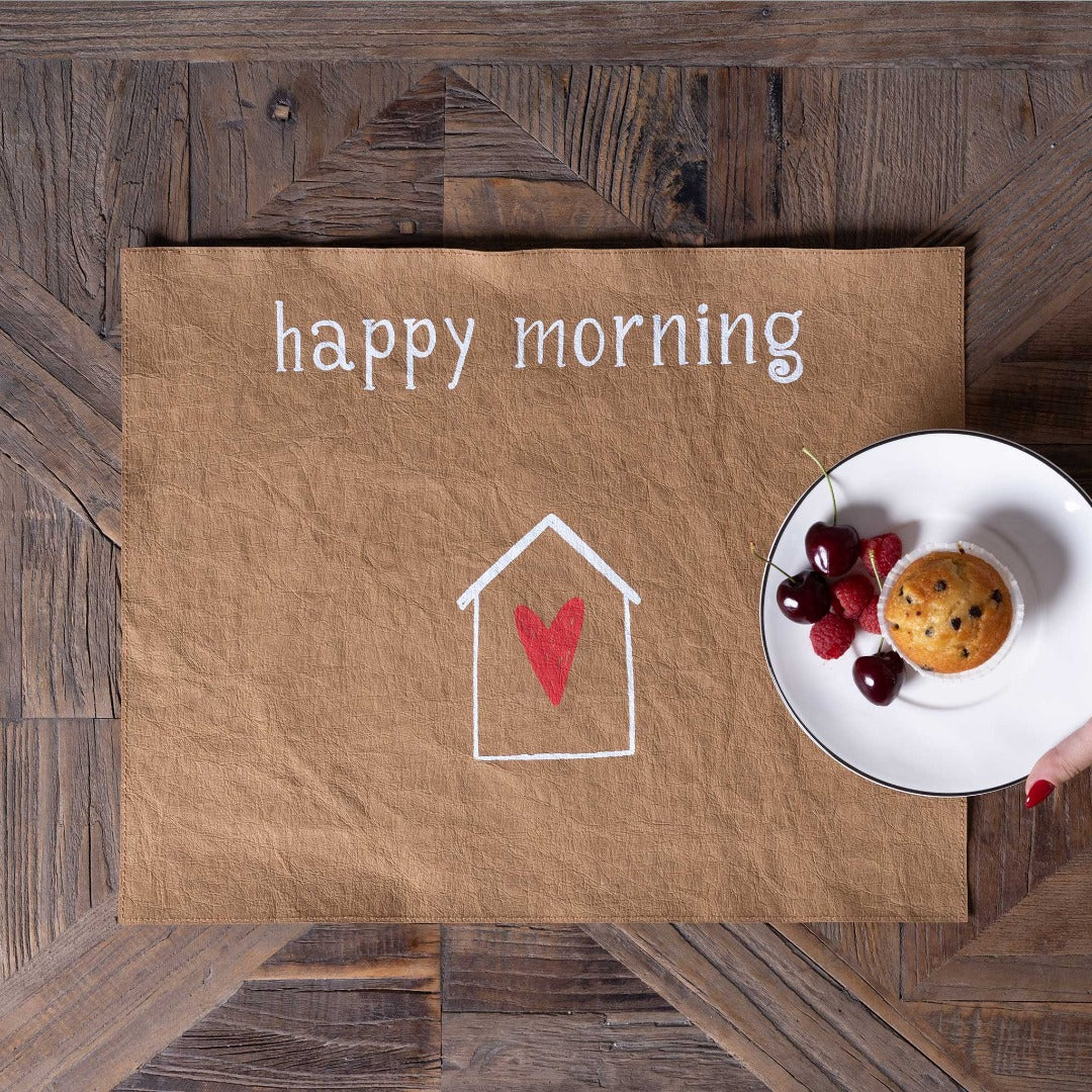 SIMPLE DAY Tovaglietta Happy Morning 36x45cm Fibra di Cellulosa