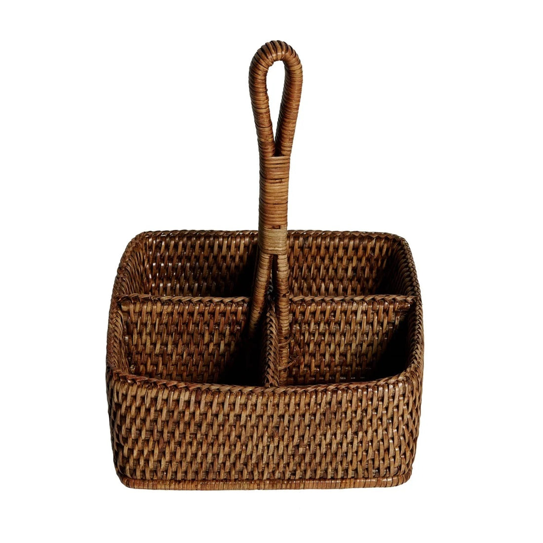 SIMPLE DAY Cestino Porta Condimenti Village 22x24cm Rattan Naturale