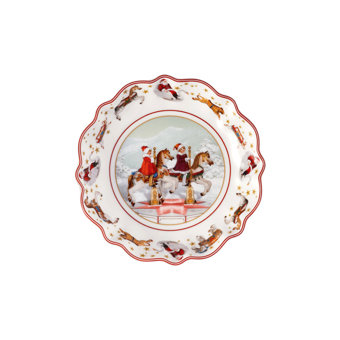 VILLEROY &amp; BOCH Annual Christmas Edition 2024 Ciotola Coppa 16,5cm Porcellana Tavola di Natale