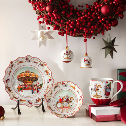 VILLEROY &amp; BOCH Annual Christmas Edition 2024 Ciotola Coppa 16,5cm Porcellana Tavola di Natale