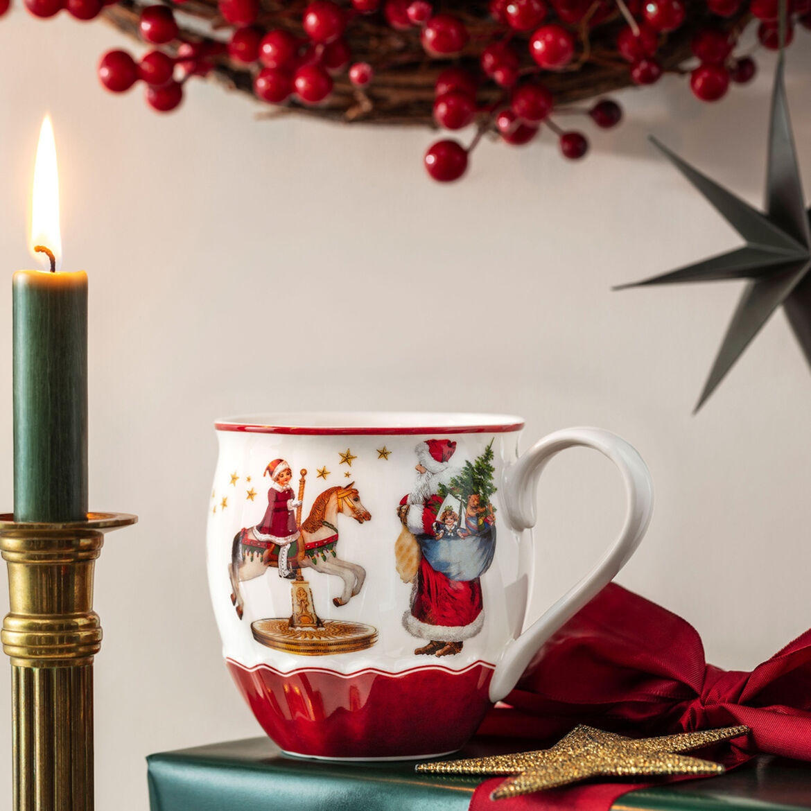 VILLEROY &amp; BOCH Annual Christmas Edition 2024 Tazza MUG 380ml Edizione Annuale Porcellana Tavola di Natale