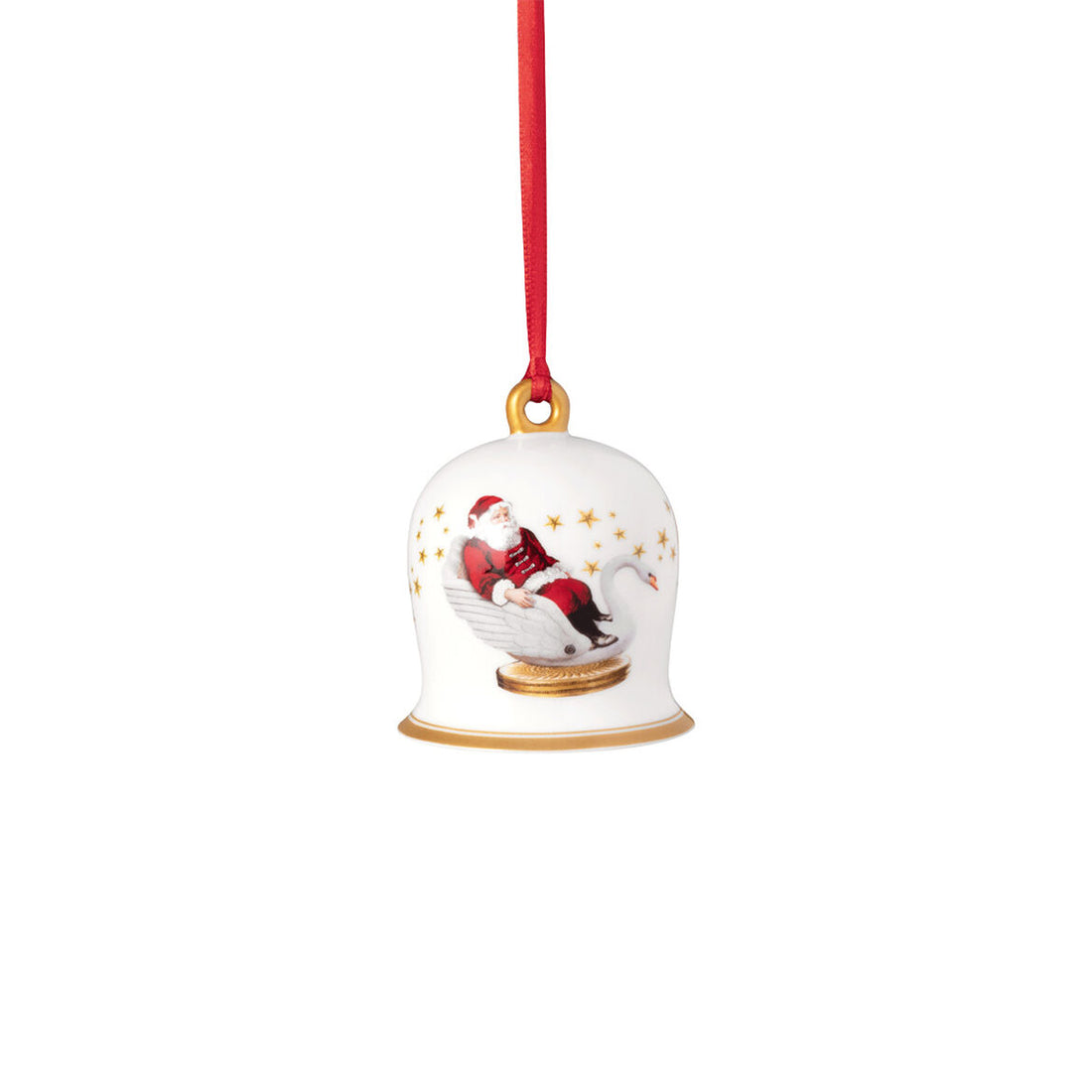 VILLEROY &amp; BOCH Annual Christmas Edition 2024 Campana Campanella 6cm Edizione Annuale Porcellana