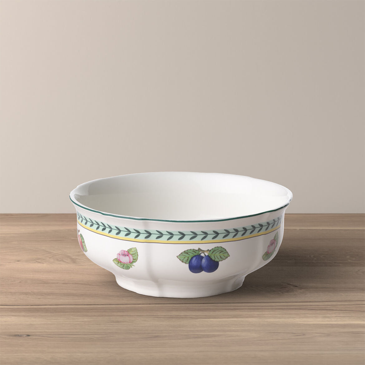 VILLEROY &amp; BOCH French Garden Fleurence Insalatiera Coppa Ciotola 21cm Porcellana