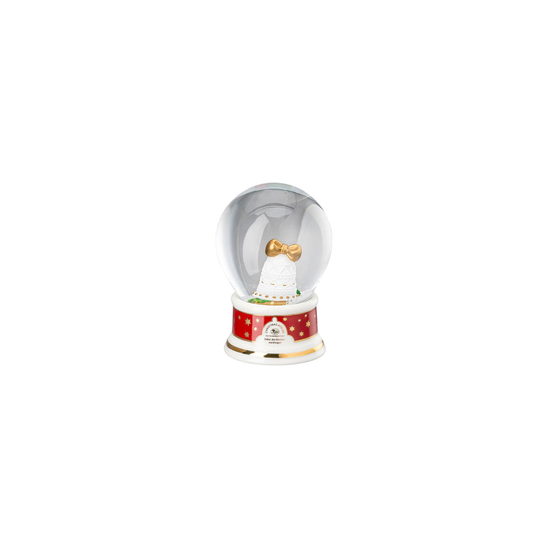 HUTSCHENREUTHER Canti di Natale Palla Globo di Neve Edizione Limitata 2024 12x8cm Porcellana