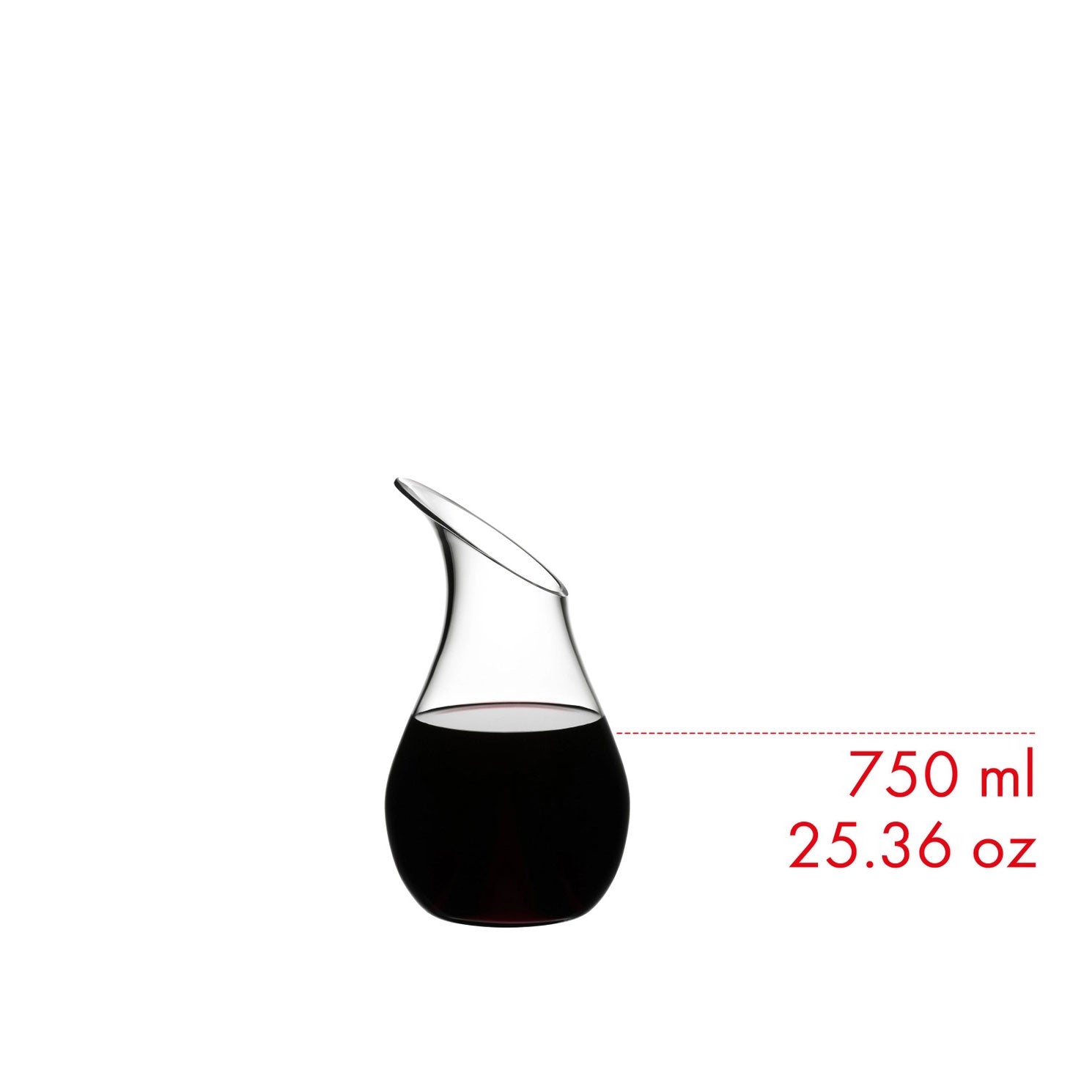 RIEDEL Decanter O Single 980ml Cristallo Fatto a Mano