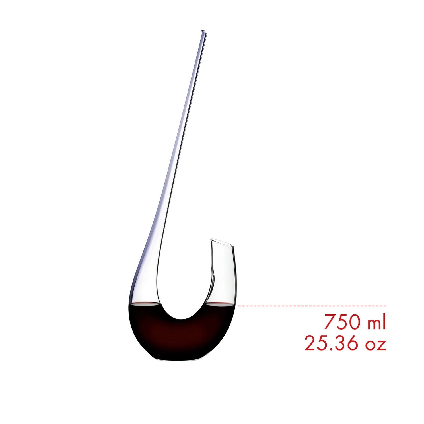 RIEDEL Decanter Winewings 850 Cristallo Fatto a Mano