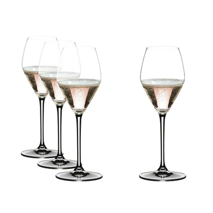 RIEDEL Extreme Calici Vino Rosè Champagne Set 4 Pezzi 322ml Cristallo