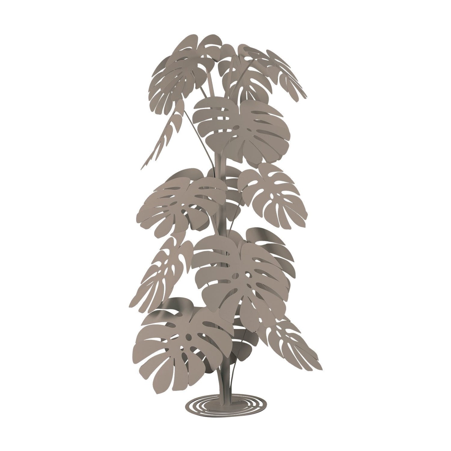 ARTI &amp; MESTIERI Pianta Decorativa Moderna Monstera Grande Beige