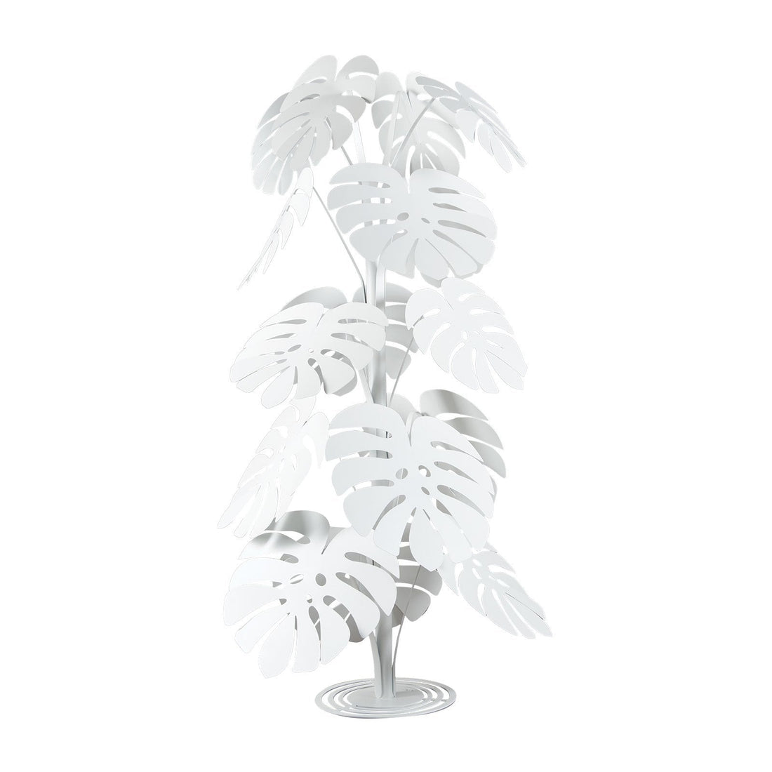 ARTI &amp; MESTIERI Pianta Decorativa Moderna Monstera Grande Bianco