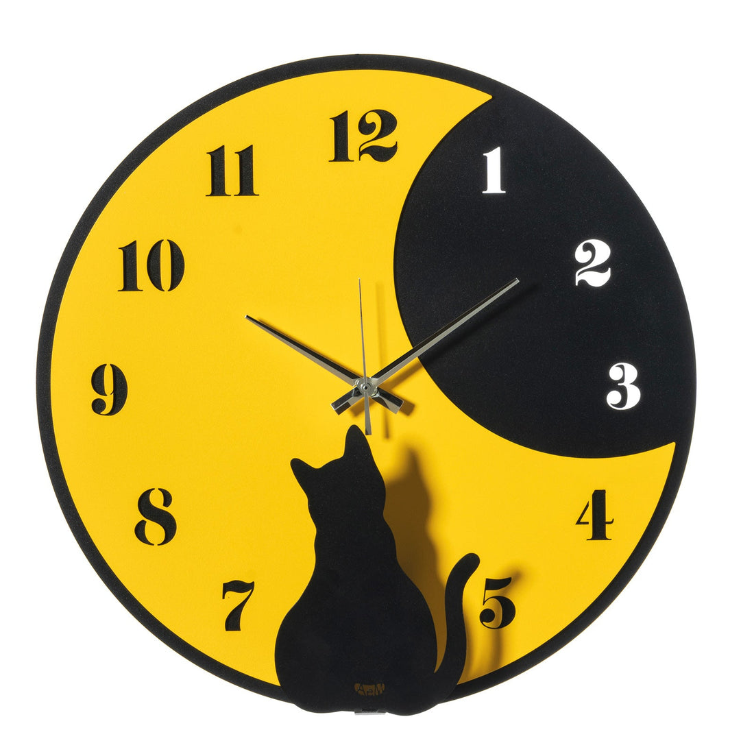 ARTI &amp; MESTIERI Orologio Moon Whiskers Nero E Giallo