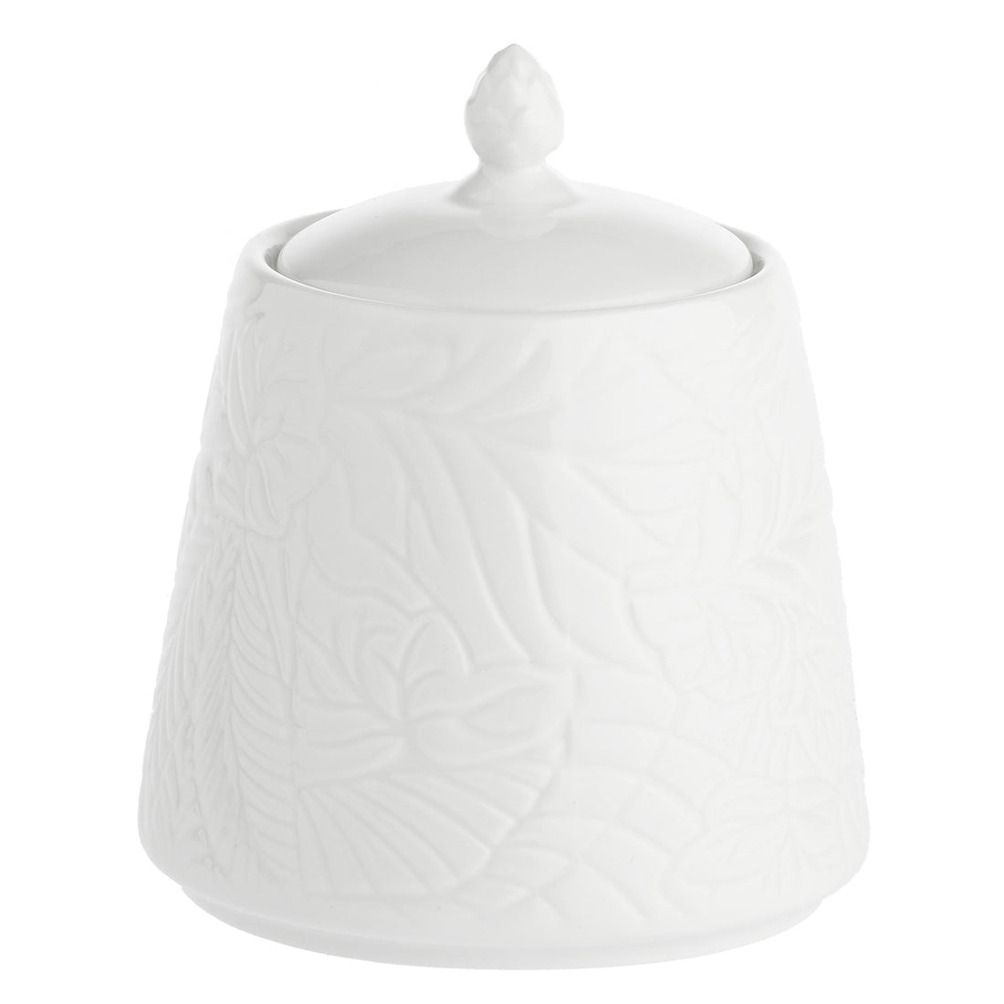 LA PORCELAINA BIANCA Bosco Sugar Bowl 10.5cm White