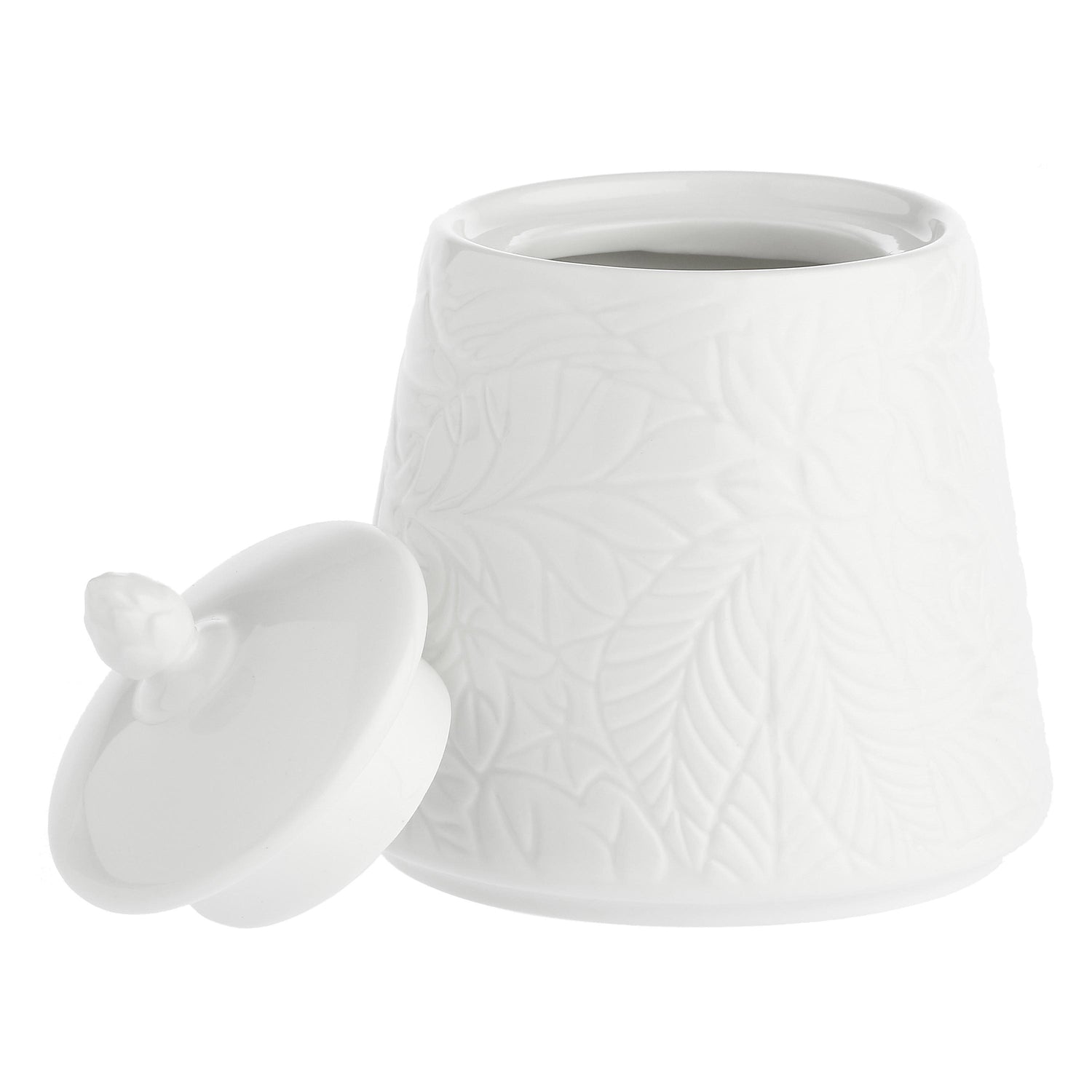 LA PORCELAINA BIANCA Bosco Sugar Bowl 10.5cm White