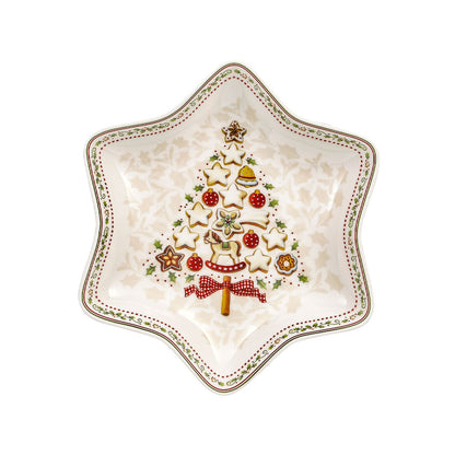 VILLEROY &amp; BOCH Winter Bakery Delight Ciotola Coppa Stella 27cm Tavola Natale