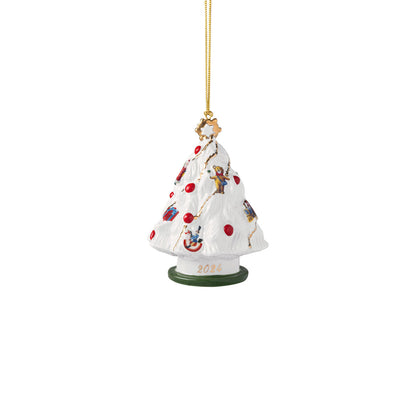 VILLEROY &amp; BOCH Annual Ornaments 2024 Addobbo Albero di Natale 10cm Porcellana