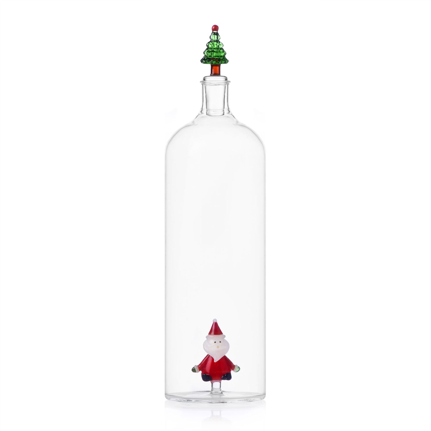 ICHENDORF Christmas Tales Bottiglia Babbo Natale 1150ml Vetro Borosilicato