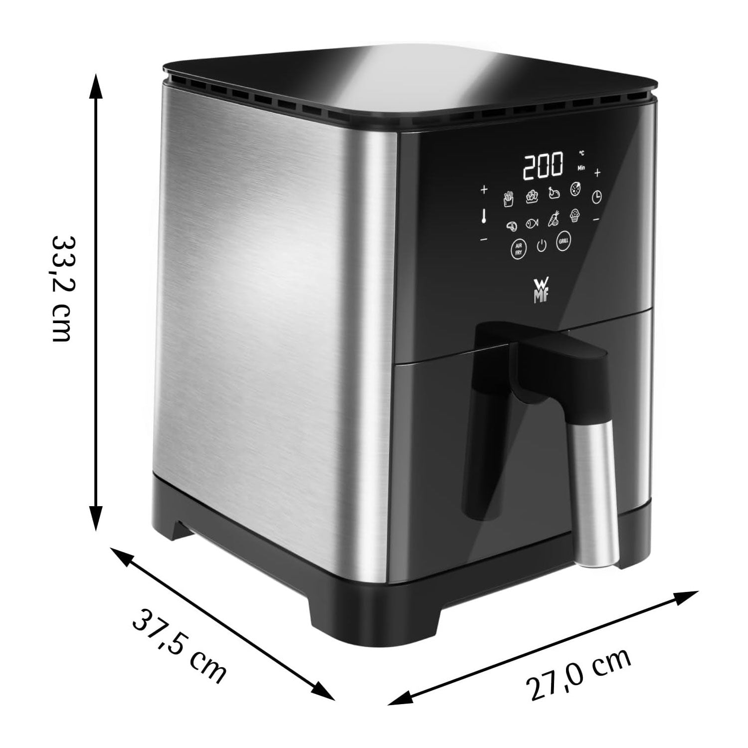 WMF Multi Taste Friggitrice ad Aria 4,6L 8 Programmi