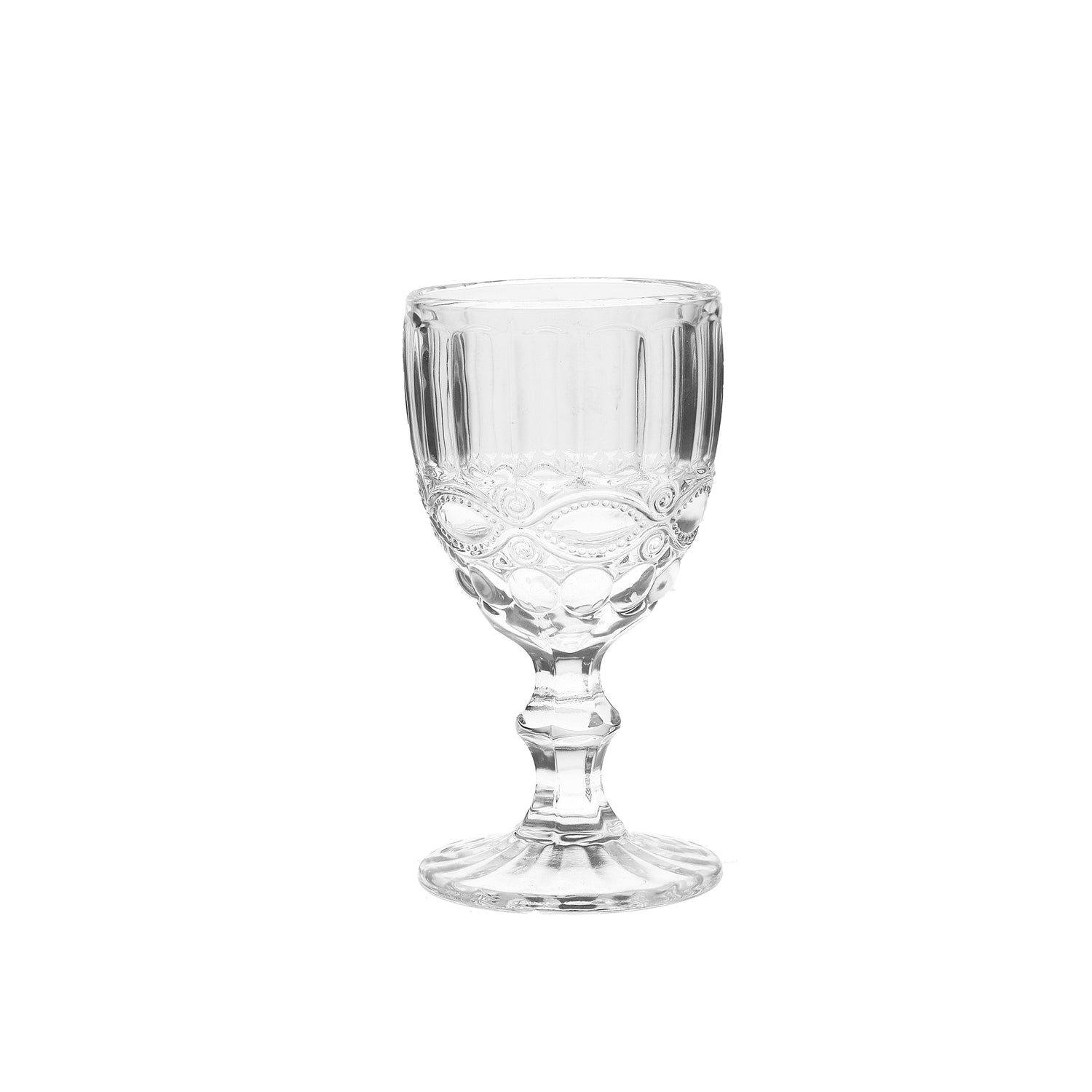 LA PORCELLANA BIANCA - Barberino Set 6 Pieces Goblet Glass 250ml Glass