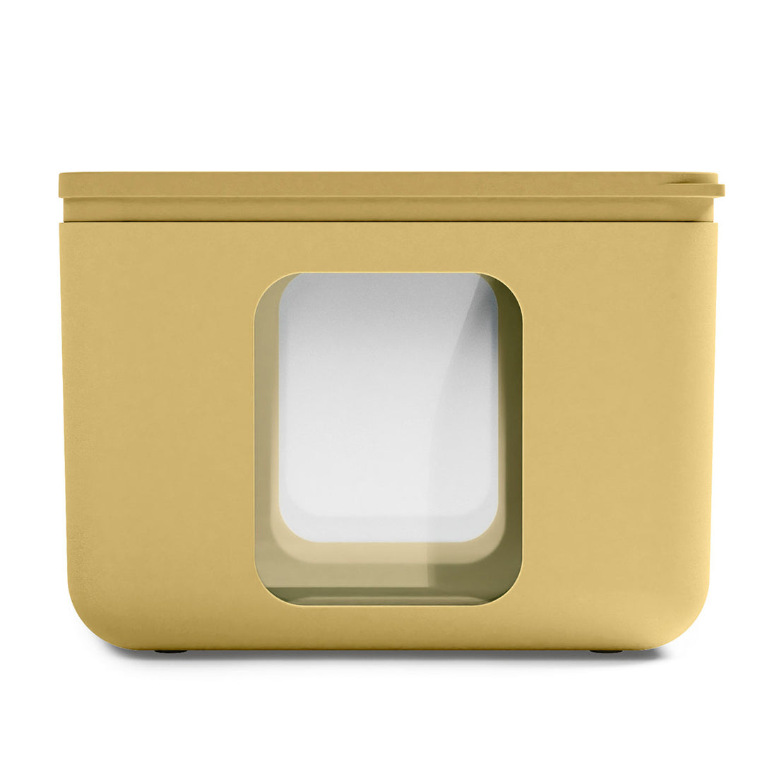 BLIM PLUS Peek Box Contenitore Quadro 2 Pezzi 10x13cm Citrus Giallo Made in Italy 100% Riciclabile