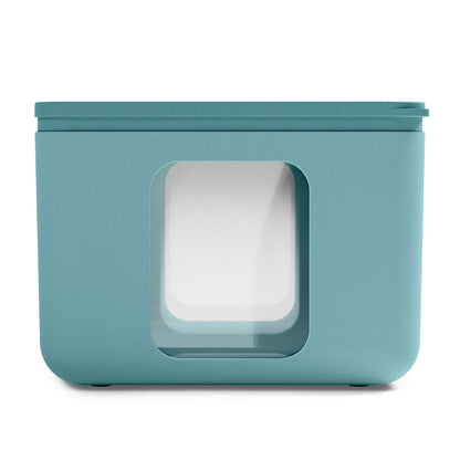 BLIM PLUS Peek Box Contenitore Quadro 2 Pezzi 10x13cm Teal Verde Petrolio Made in Italy 100% Riciclabile