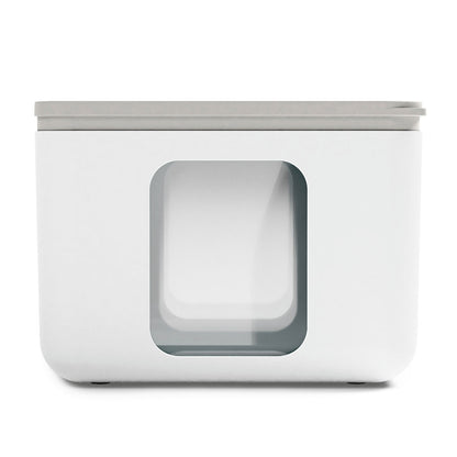 BLIM PLUS Peek Box Contenitore Quadro 2 Pezzi 10x13cm Arctic White Bianco Made in Italy 100% Riciclabile