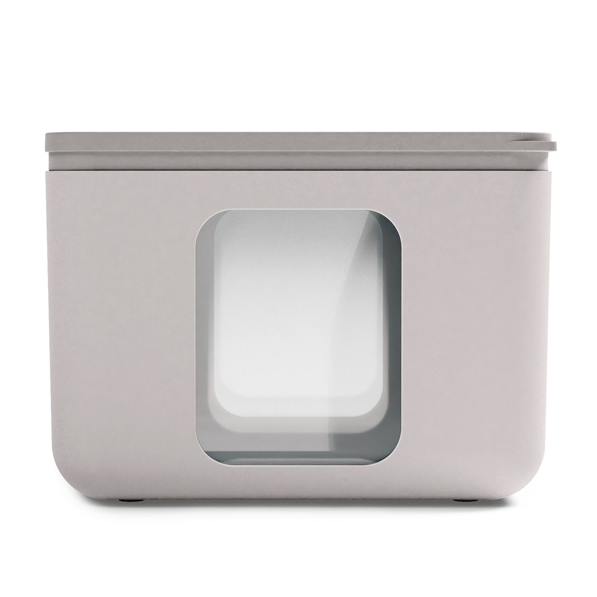 BLIM PLUS Peek Box Contenitore Quadro 2 Pezzi 10x13cm Silk Grigio Made in Italy 100% Riciclabile