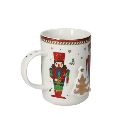 BRANDANI Lo Schiaccianoci Tazza MUG 11x8cm Tavola di Natale