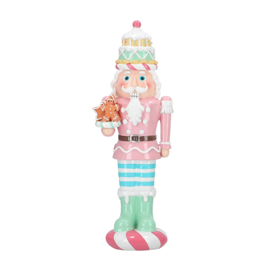 TIMSTOR Schiaccianoci Nutcracker Pasticciere 35,5cm Poliresina Decorazione Natalizia