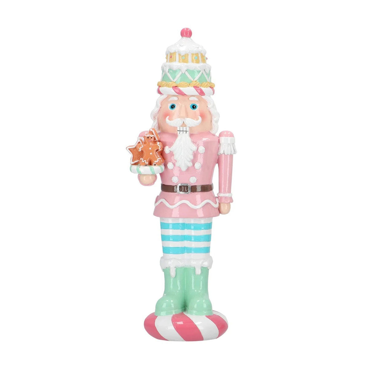 TIMSTOR Schiaccianoci Nutcracker Pasticciere 35,5cm Poliresina Decorazione Natalizia