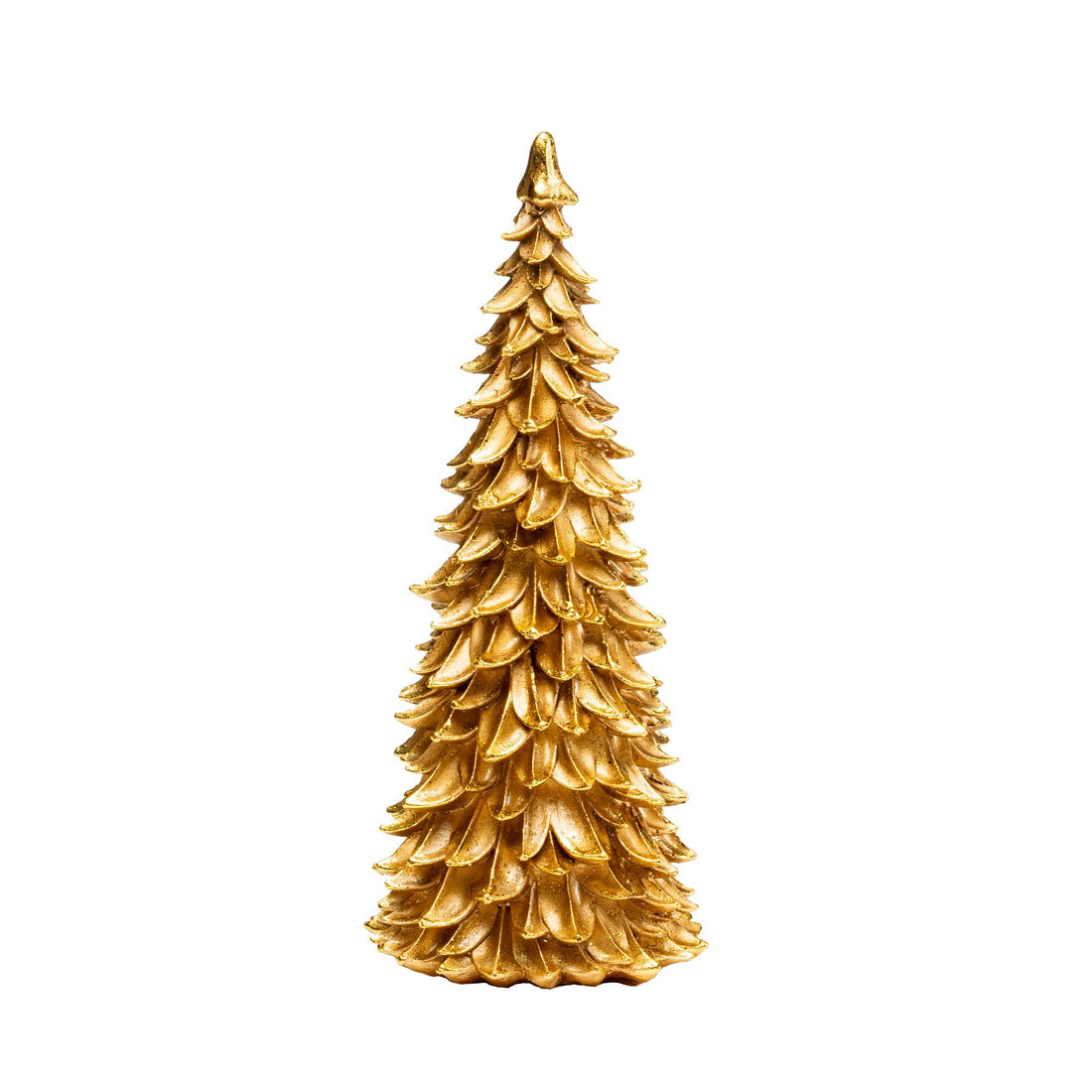 NOEL by Lamart Abete Albero di Natale 24cm Oro Resina Decorazione Natalizia