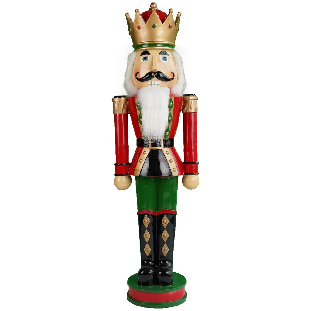 TIMSTOR Nutcracker Christmas Decoration 94cm Resin Christmas