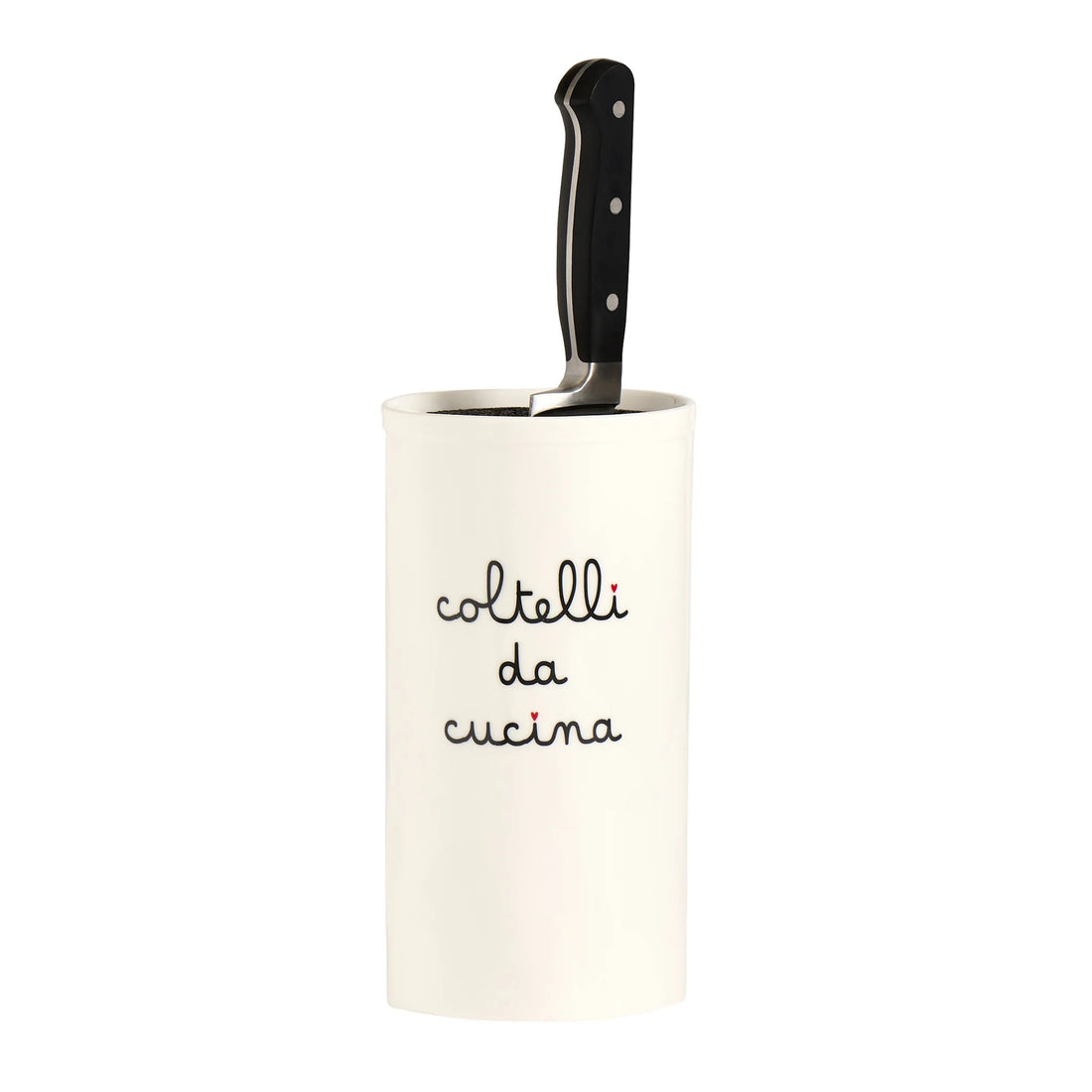 SIMPLE DAY Portacoltelli Coltelli da Cucina 24x12,5cm Gres