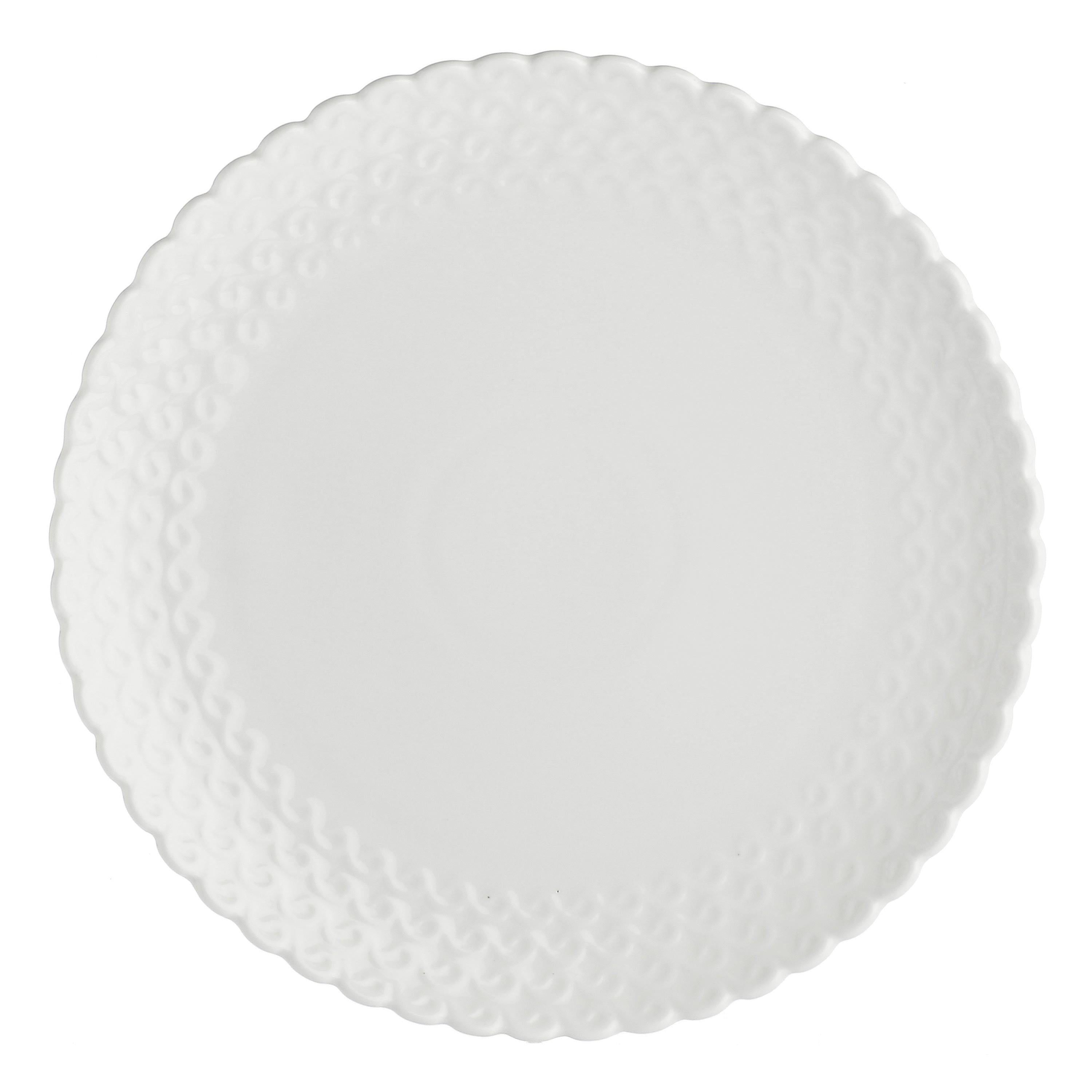 LA PORCELLANA BIANCA Momenti Sweet Plate 18cm White Porcelain