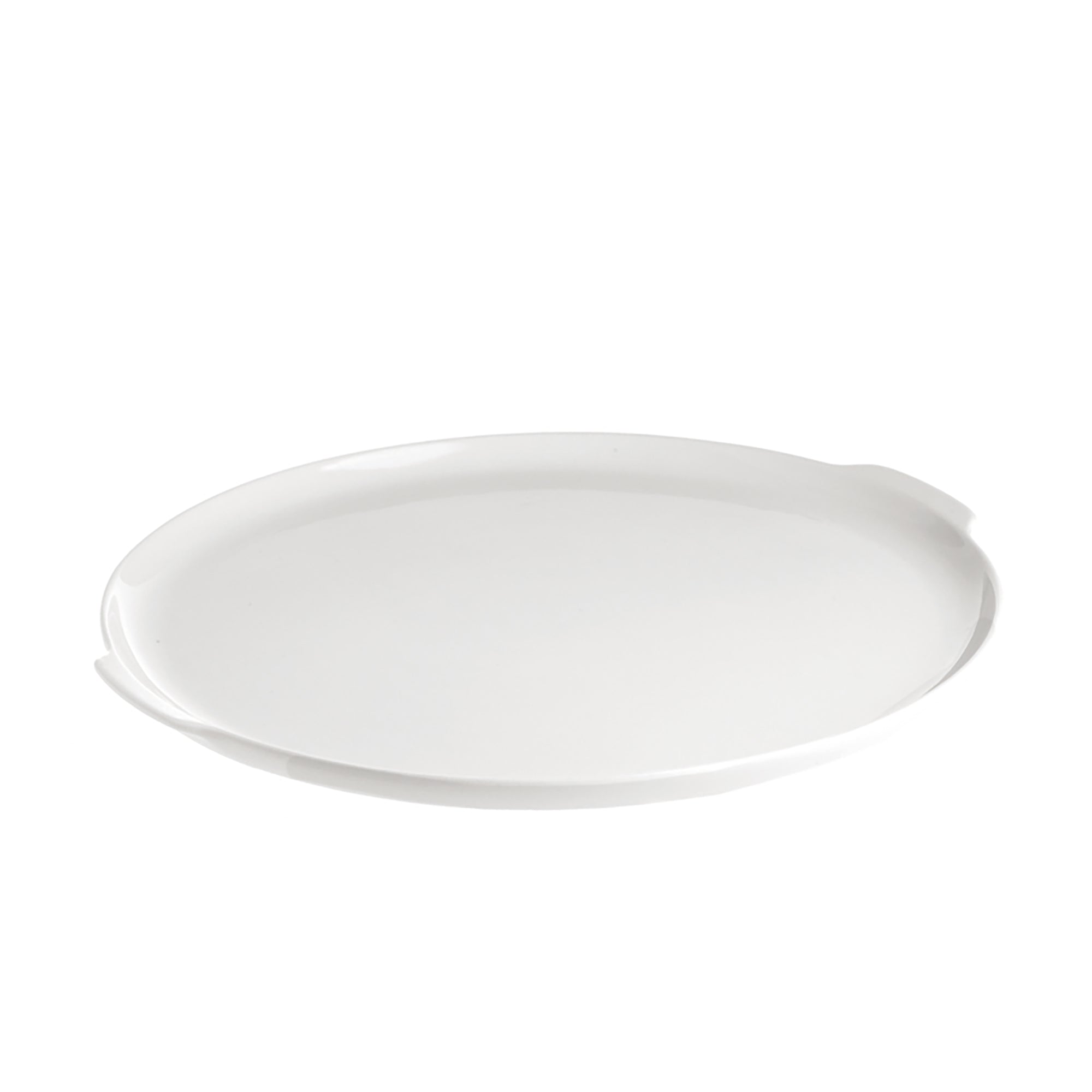 LA PORCELLANA BIANCA - Arezzo Cake Plate with Tray Handles 34.5cm