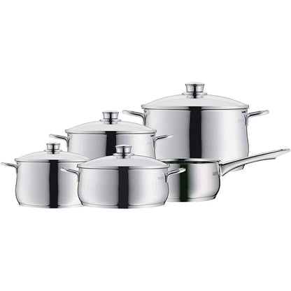 WMF Diadem Plus Set Batteria Pentole 5 Pezzi Acciaio Inox Induzione