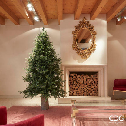 EDG Enzo De Gasperi Base Tronco per Pino Albero di Natale Realistico Naturale H55cm 30cm