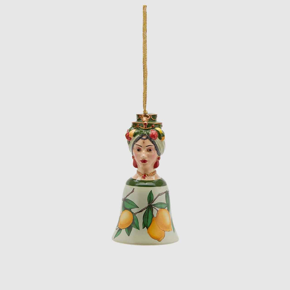 EDG Ceramic Christmas Decoration Bell 13cm Christmas