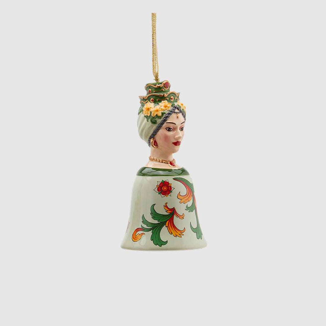 EDG Ceramic Christmas Decoration Bell 13cm Christmas