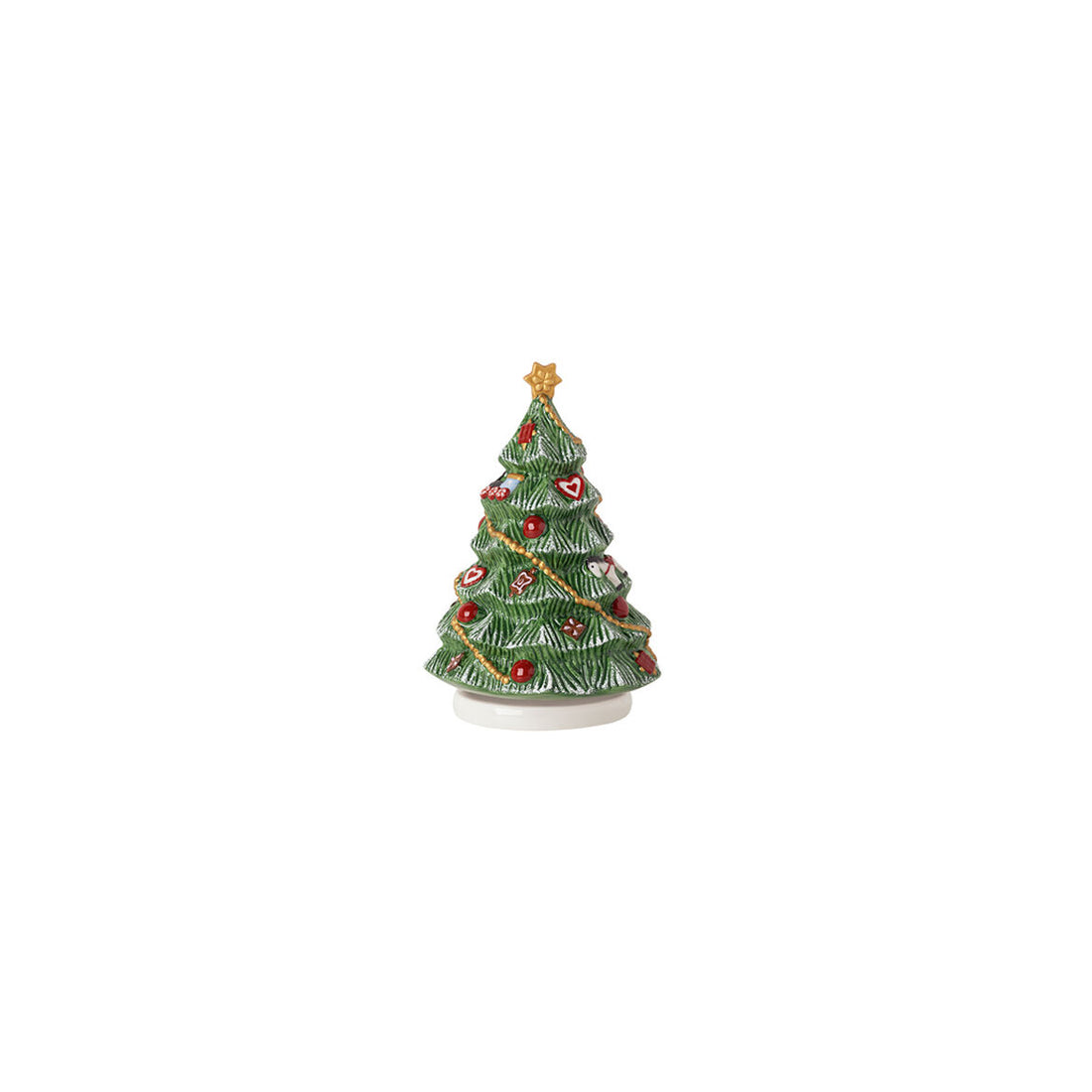 VILLEROY &amp; BOCH Nostalgic Melody Albero Rotante Carillon Decorazione 16cm Natale