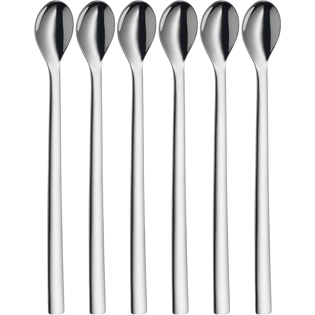 WMF New Set of 6 Pieces Stainless Steel Long Drink Spoons